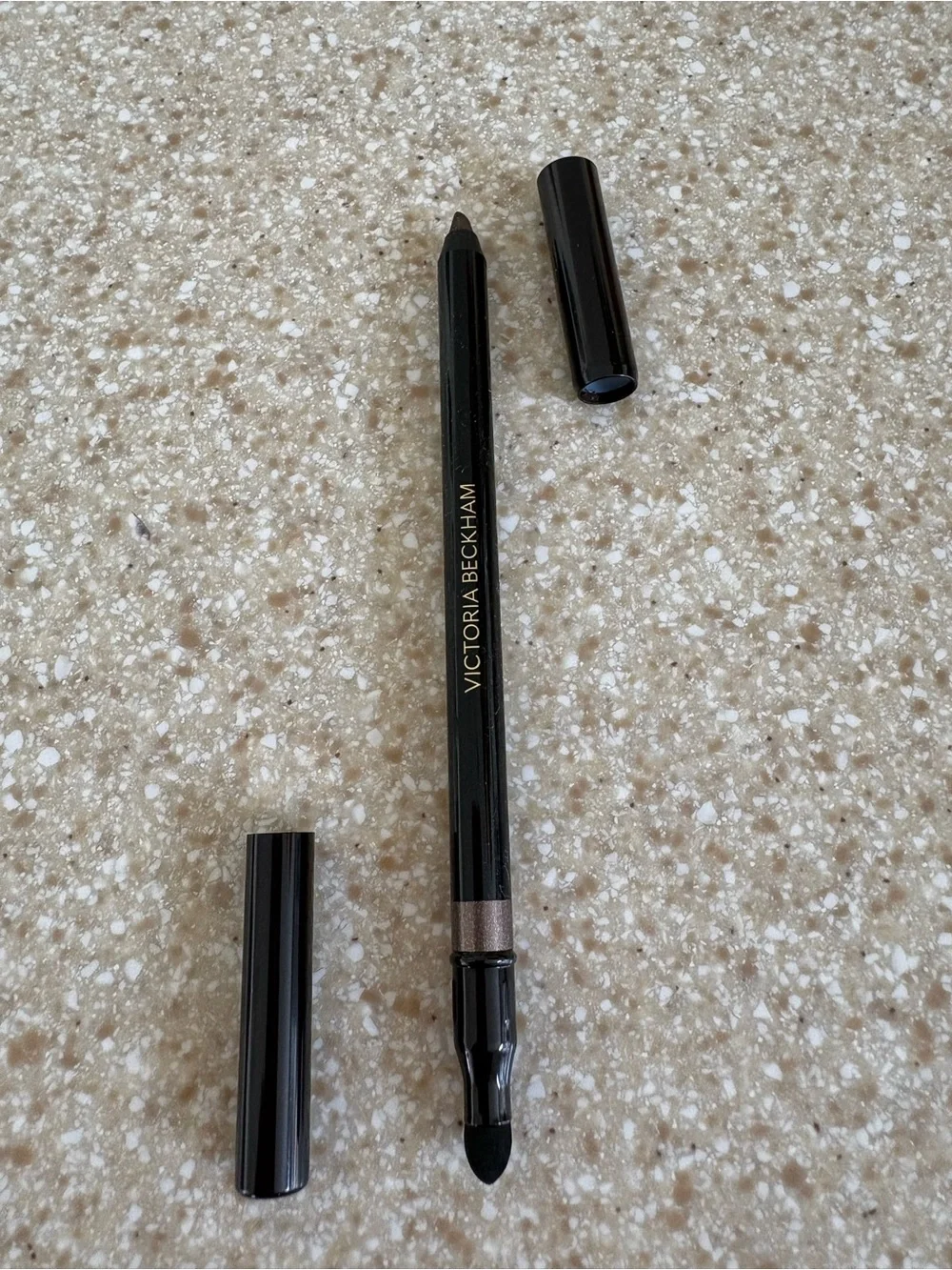 Victoria Beckham Satin Kajal Jewel Liner Longwear Waterproof Smoky Quartz